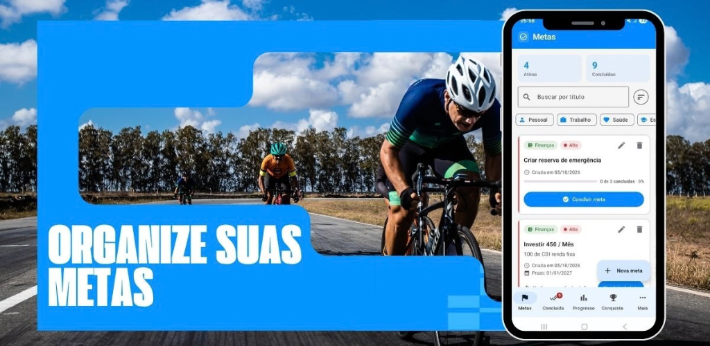 O que é o App Metas, Hábitos e Objetivo 2027?
